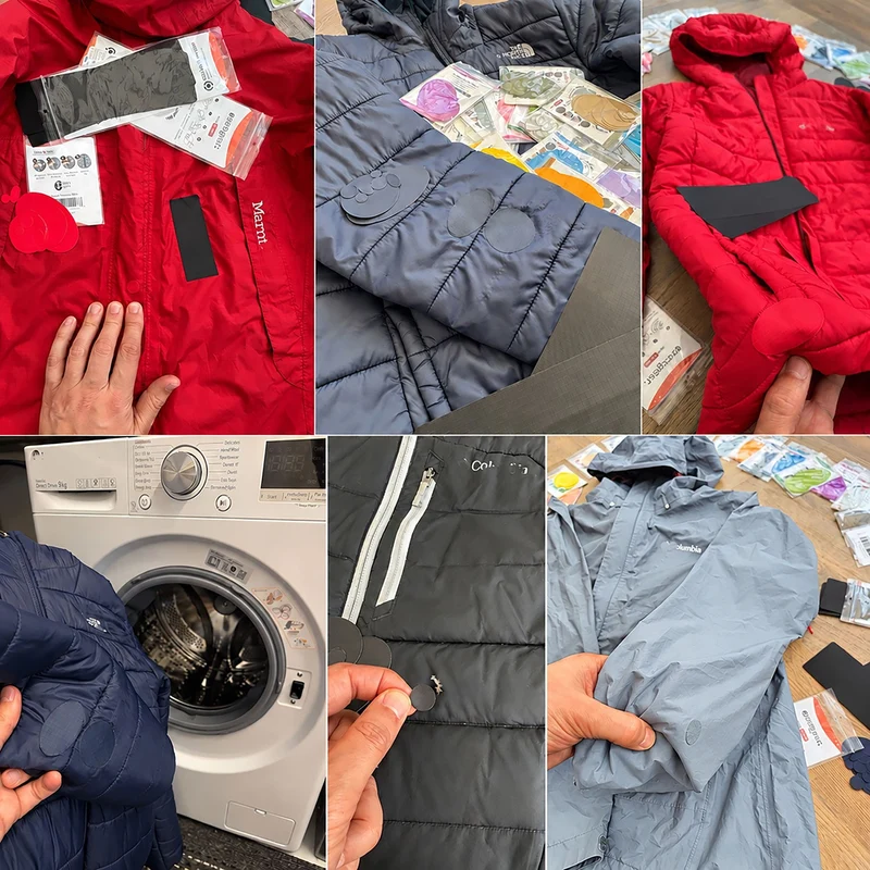 Self-Adhesive Puffer Jacket Repair Patches (30+ Colours)