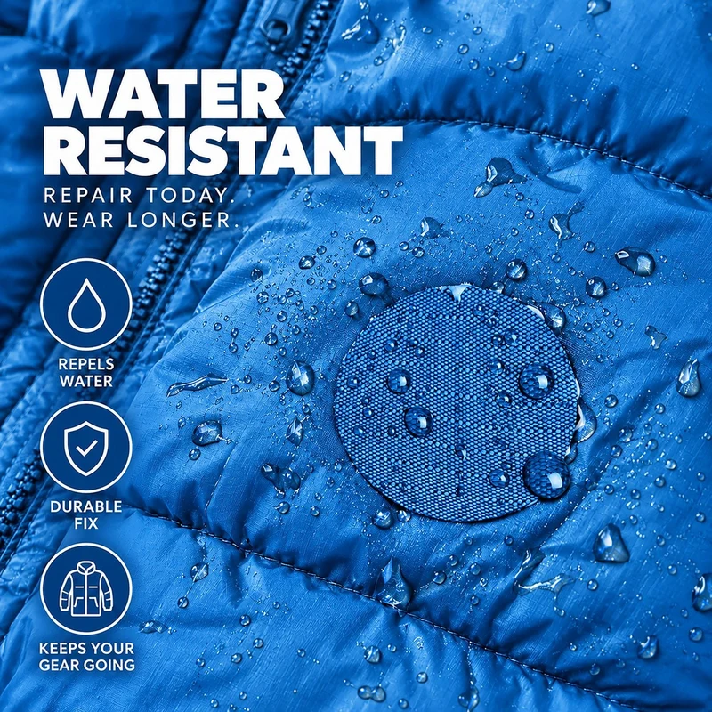 Self-Adhesive Puffer Jacket Repair Patches (30+ Colours)