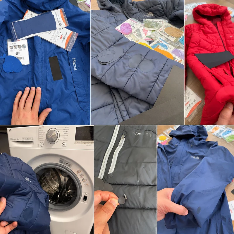 Self-Adhesive Puffer Jacket Repair Patches (30+ Colours)