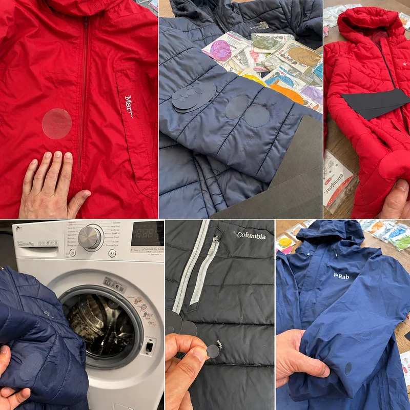 Self-Adhesive Puffer Jacket Repair Patches (30+ Colours)