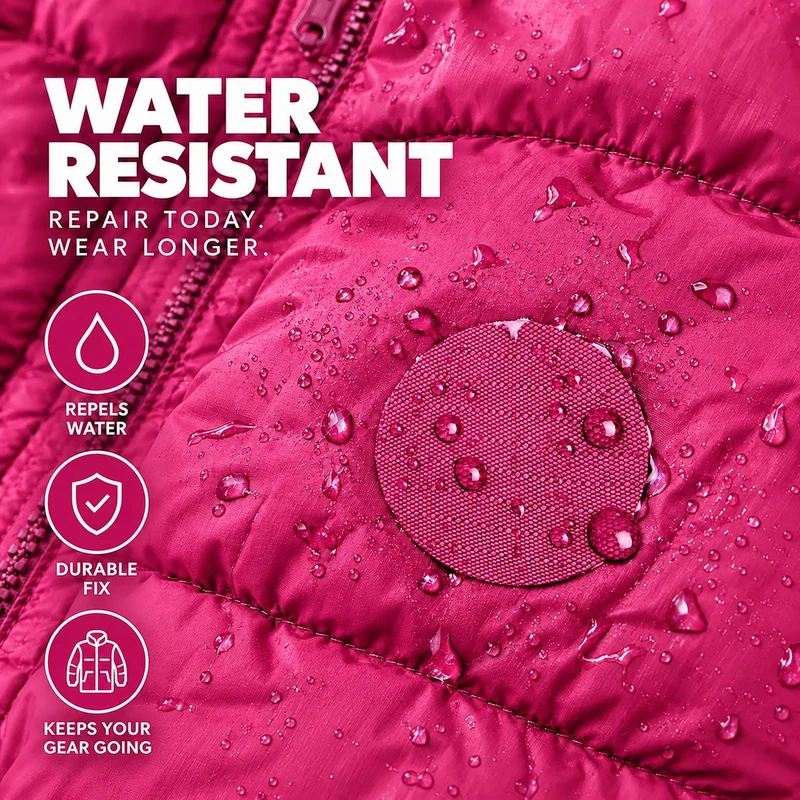 Self-Adhesive Puffer Jacket Repair Patches (30+ Colours)