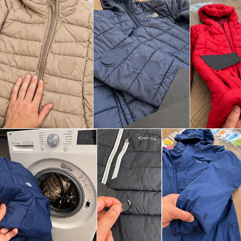 Self-Adhesive Puffer Jacket Repair Patches (30+ Colours)