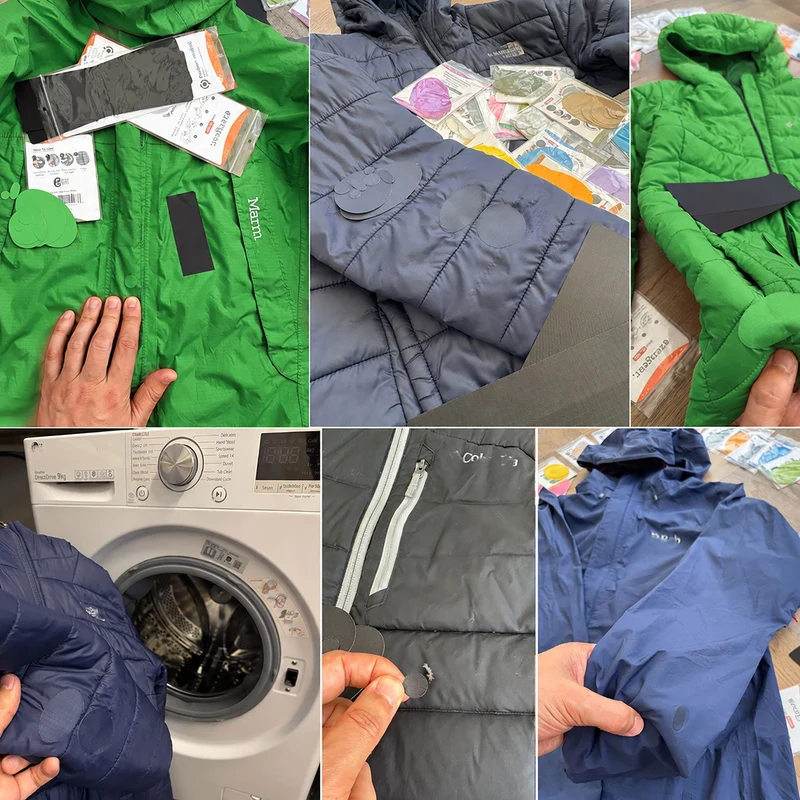 Self-Adhesive Puffer Jacket Repair Patches (30+ Colours)