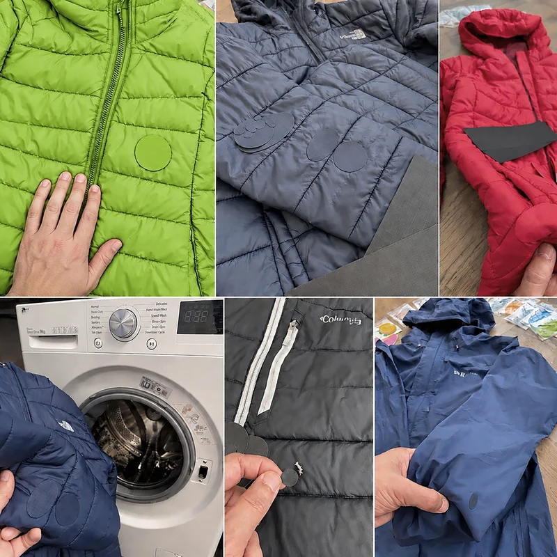 Self-Adhesive Puffer Jacket Repair Patches (30+ Colours)