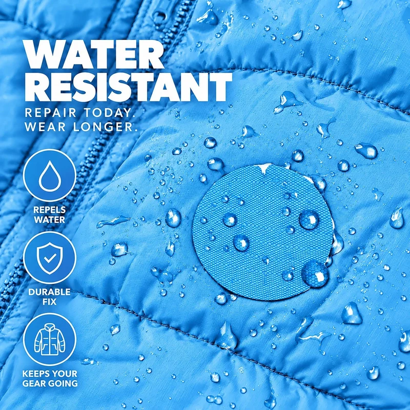 Self-Adhesive Puffer Jacket Repair Patches (30+ Colours)