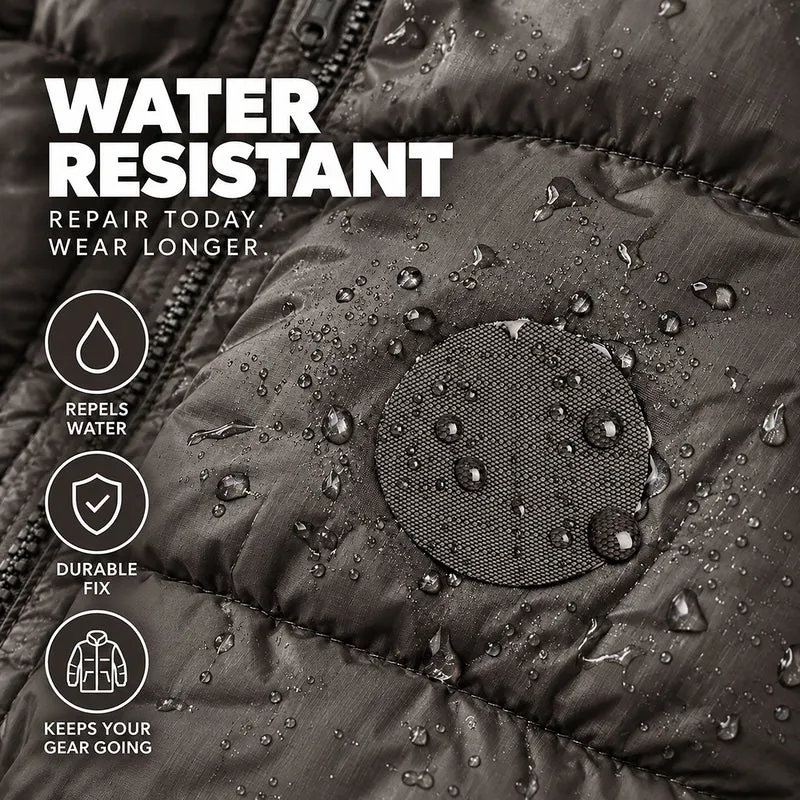 Self-Adhesive Puffer Jacket Repair Patches (30+ Colours)