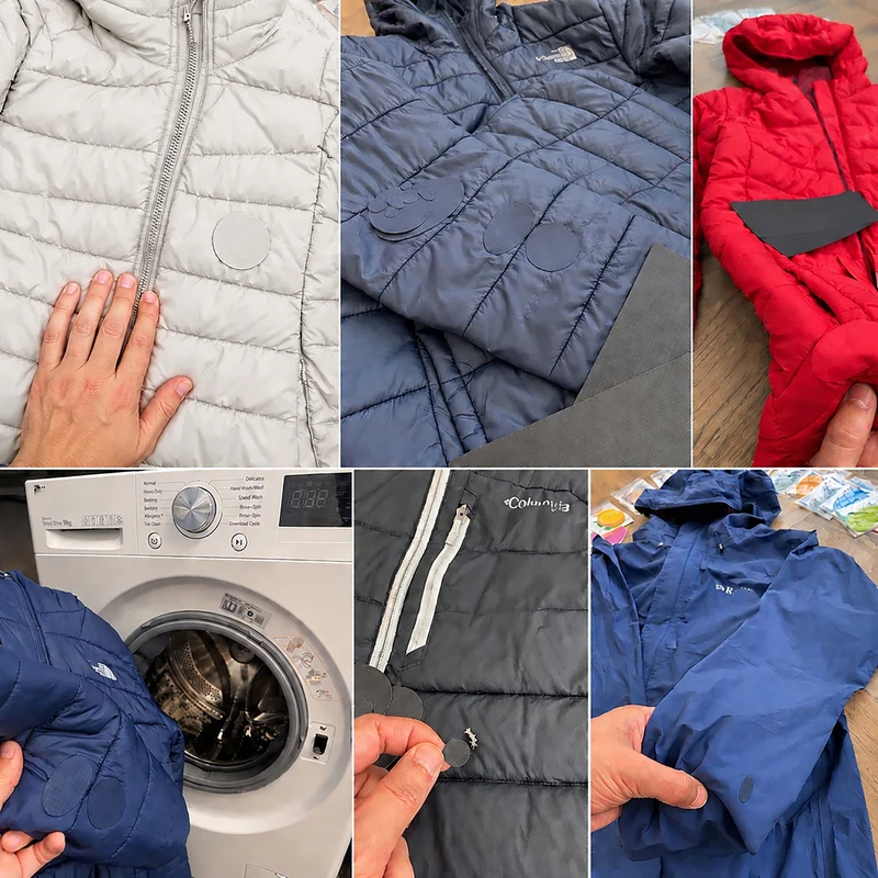 Self-Adhesive Puffer Jacket Repair Patches (30+ Colours)