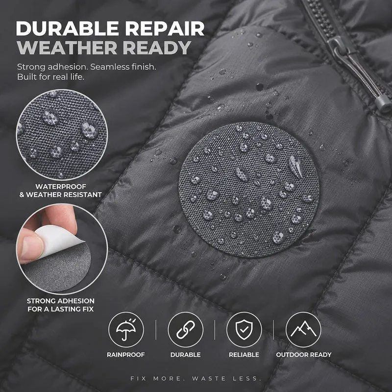 Self-Adhesive Puffer Jacket Repair Patches (30+ Colours)
