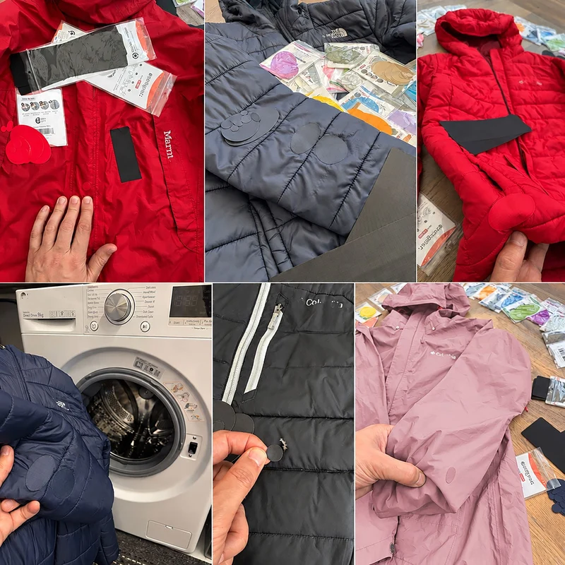 Self-Adhesive Puffer Jacket Repair Patches (30+ Colours)