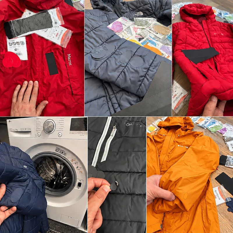 Self-Adhesive Puffer Jacket Repair Patches (30+ Colours)