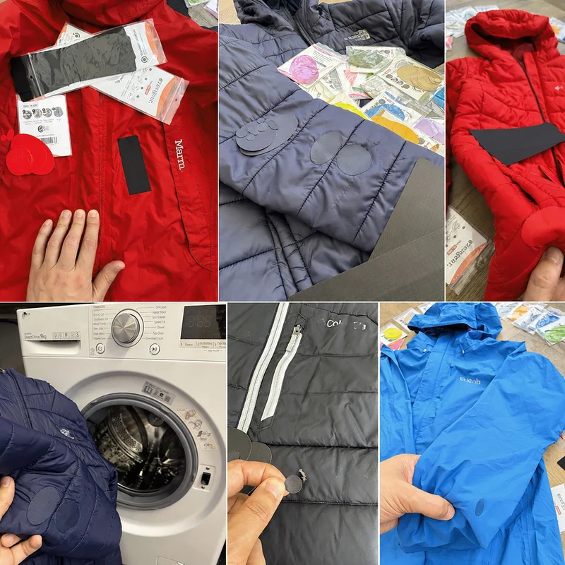 Self-Adhesive Puffer Jacket Repair Patches (30+ Colours)