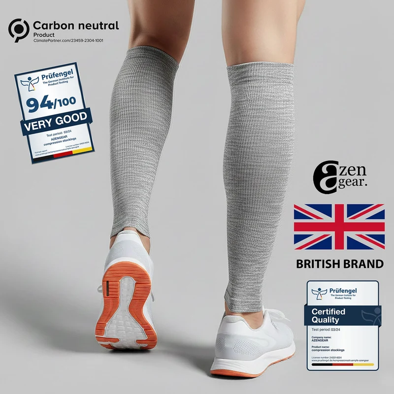 Calf Support Compression Sleeves (Pair) for Women and Men