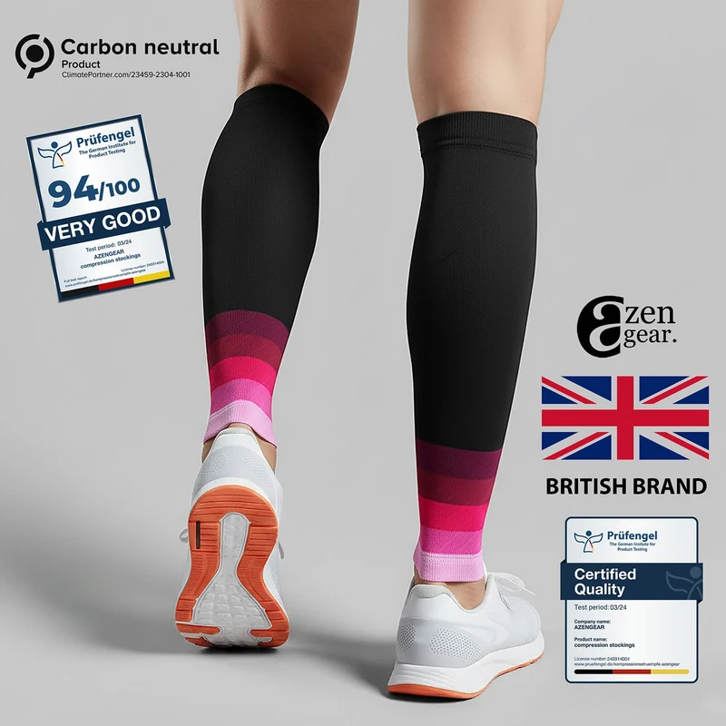 Calf Support Compression Sleeves (Pair) for Women and Men