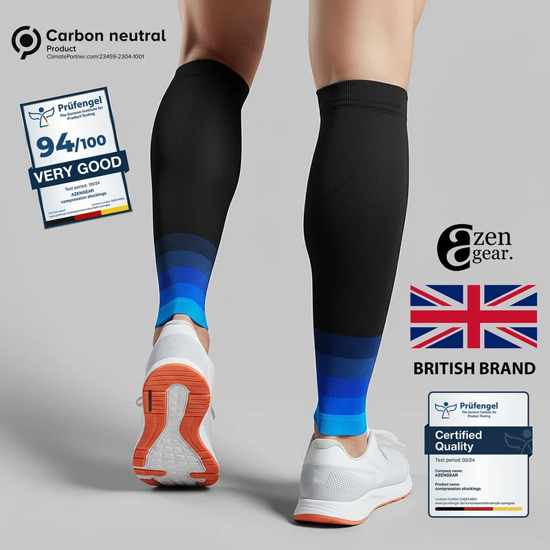 Calf Support Compression Sleeves (Pair) for Women and Men
