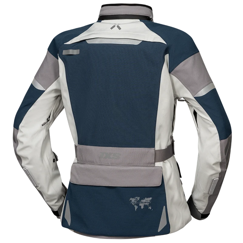 Damen Venture-STX 1.0 Laminatjacke blau-hellgrau
