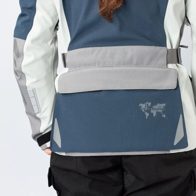 Damen Venture-STX 1.0 Laminatjacke blau-hellgrau