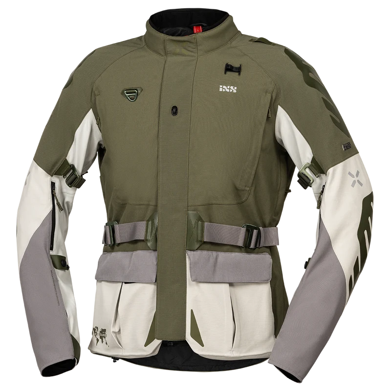 Venture-STX 1.0 Laminatjacke hellgrau-oliv
