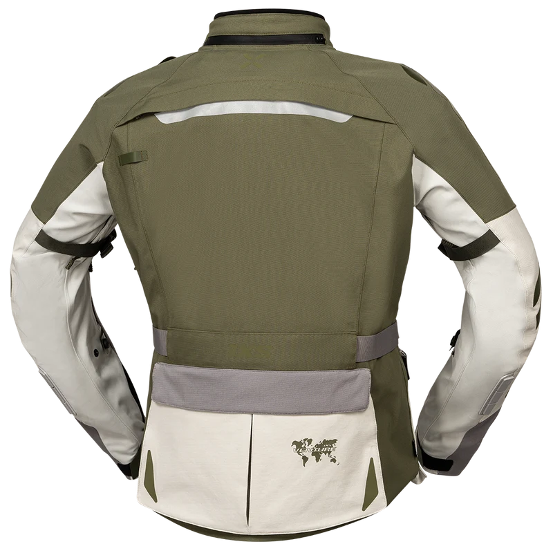 Venture-STX 1.0 Laminatjacke hellgrau-oliv