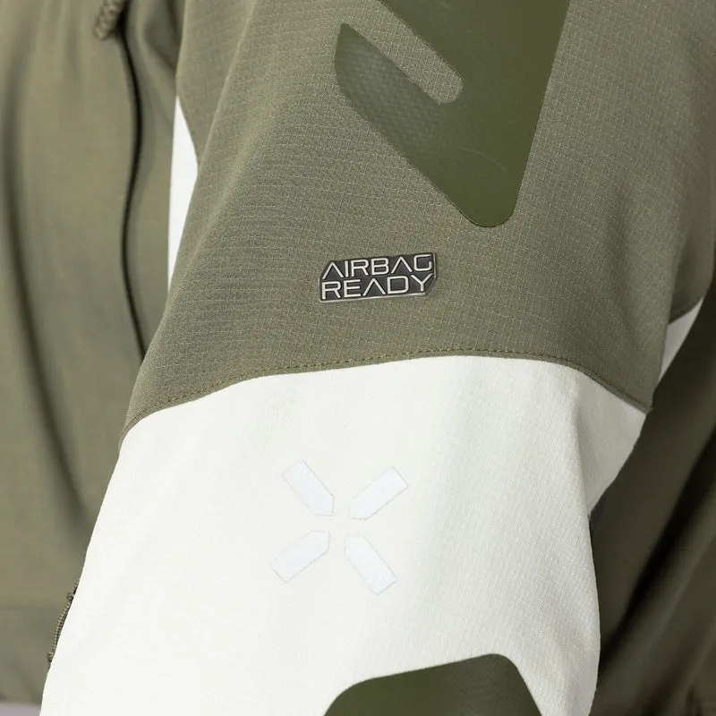 Venture-STX 1.0 Laminatjacke hellgrau-oliv