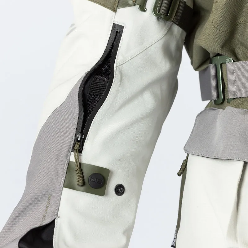 Venture-STX 1.0 Laminatjacke hellgrau-oliv