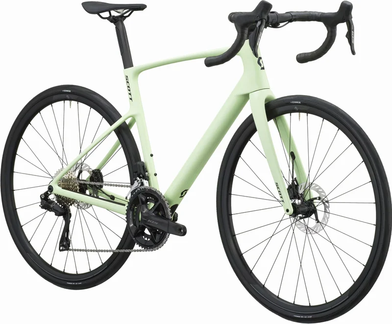 Scott Addict 40 Rennrad Diamant 28" cream green