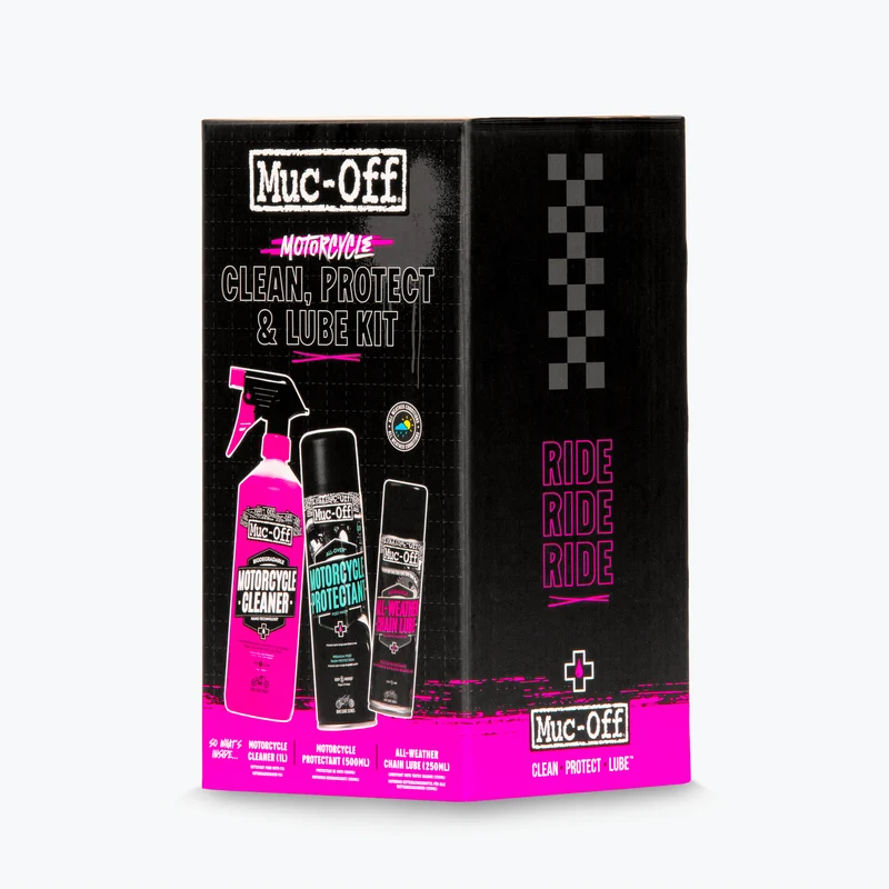 Motorcycle Clean Protect Lube Kit