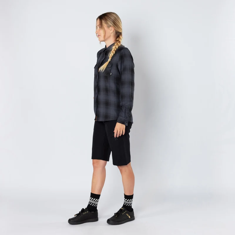 Damen Carve 1.0 Shirt anthrazit-schwarz