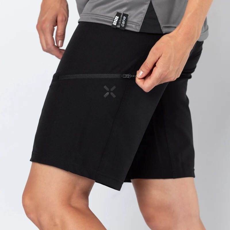 Damen Carve 1.0 H-H Shorts schwarz