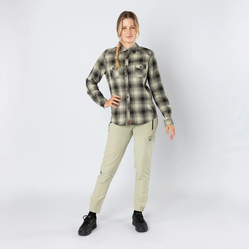 Damen Carve 1.0 Shirt sand-schwarz