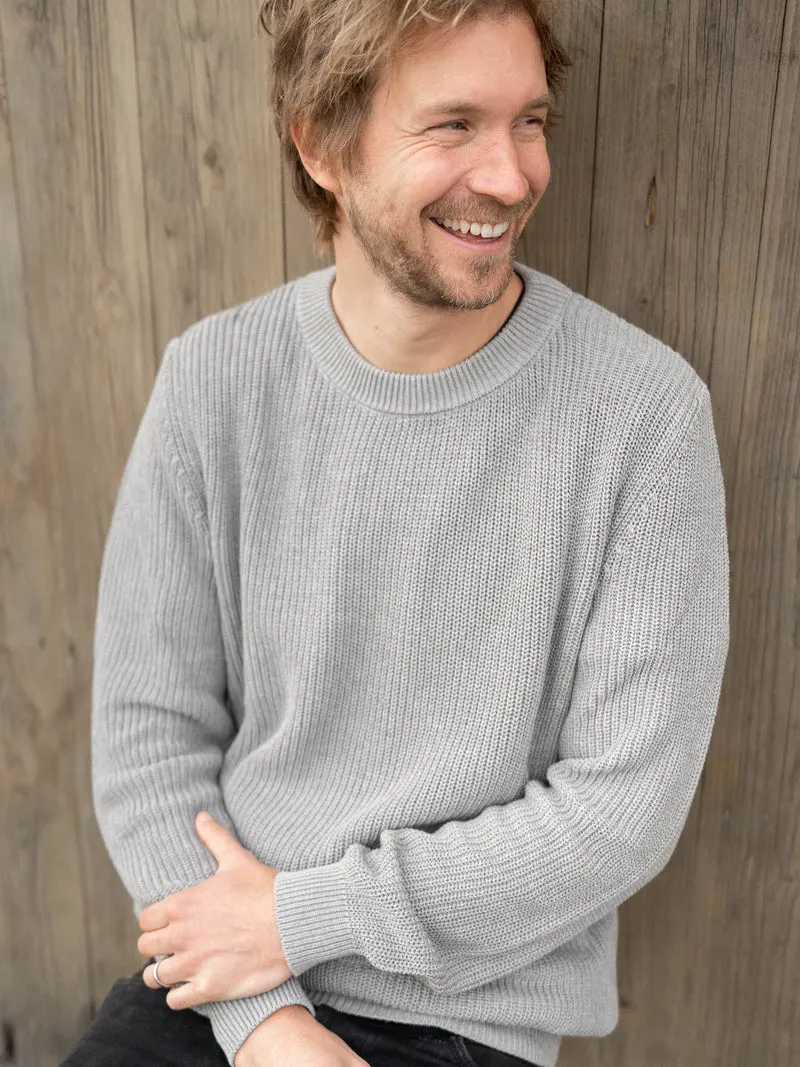 4Seasons Männer Strickpullover - grau