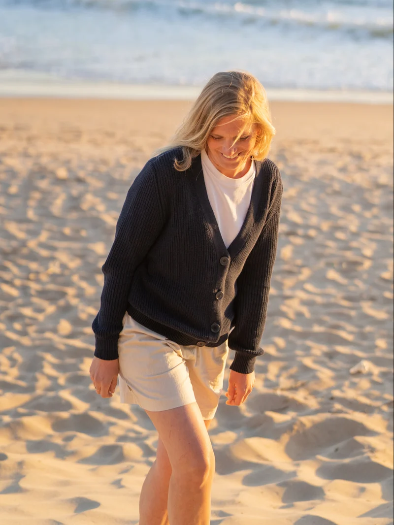 4Seasons Frauen Strickjacke - navy
