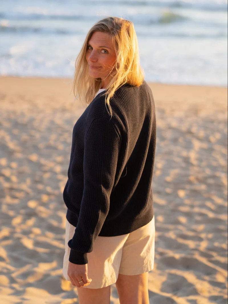 4Seasons Frauen Strickjacke - navy