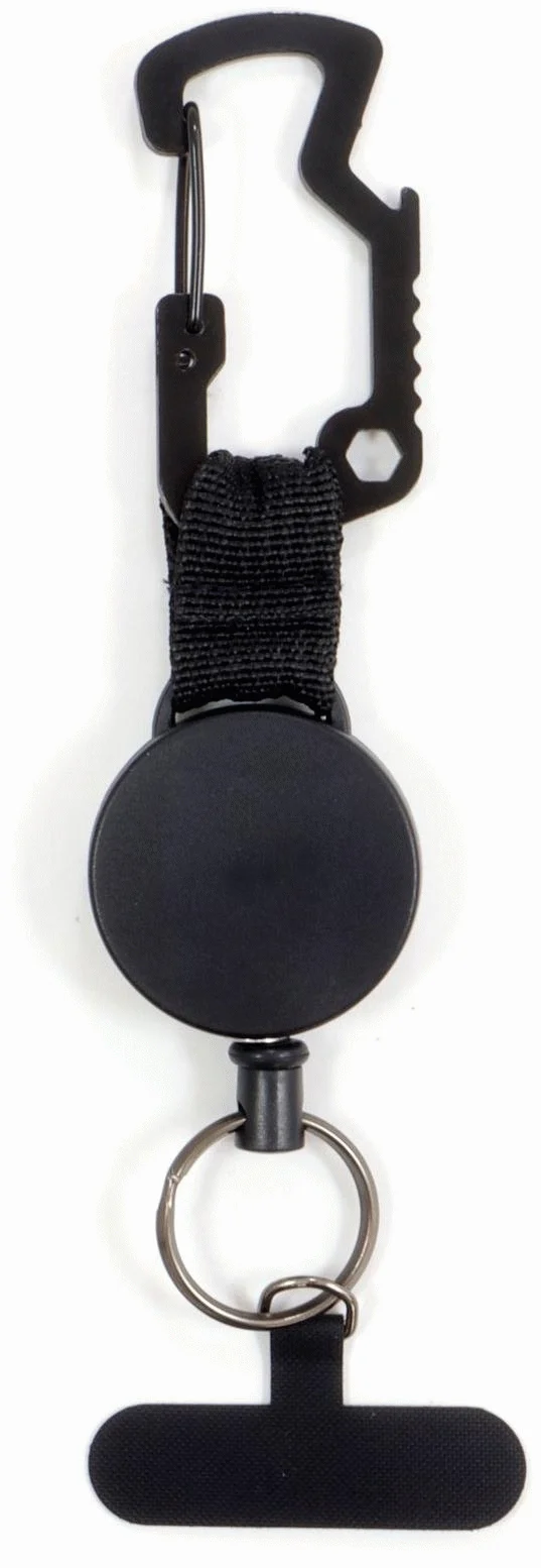 Karabiner mit Handysicherung