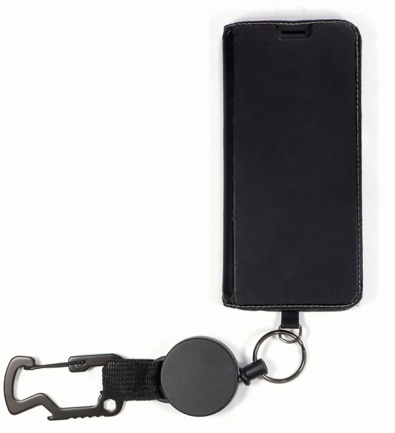Karabiner mit Handysicherung