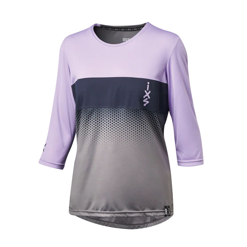 Damen Carve 1.0 3/4 Jersey lavender-graphit