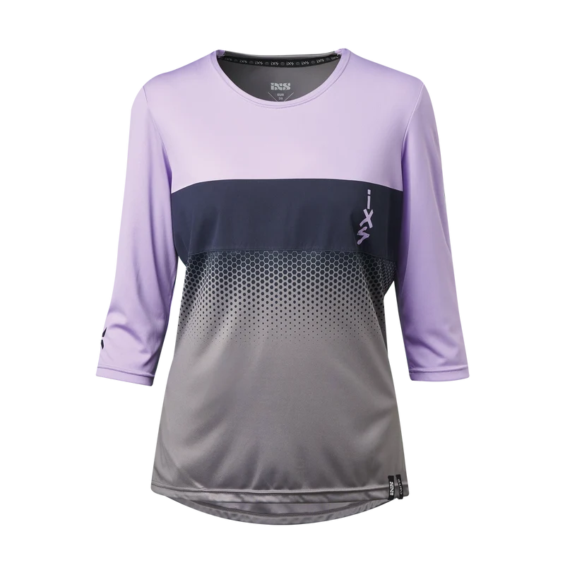 Damen Carve 1.0 3/4 Jersey lavender-graphit