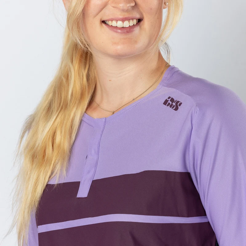 Damen Flow Lite 1.0 Henley lavender-marine
