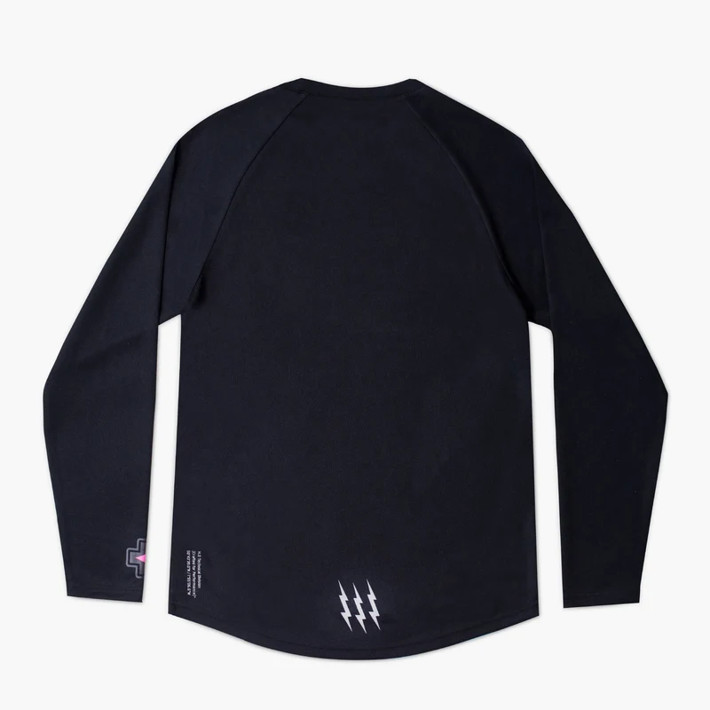 Long Sleeve Riders Jersey - Black