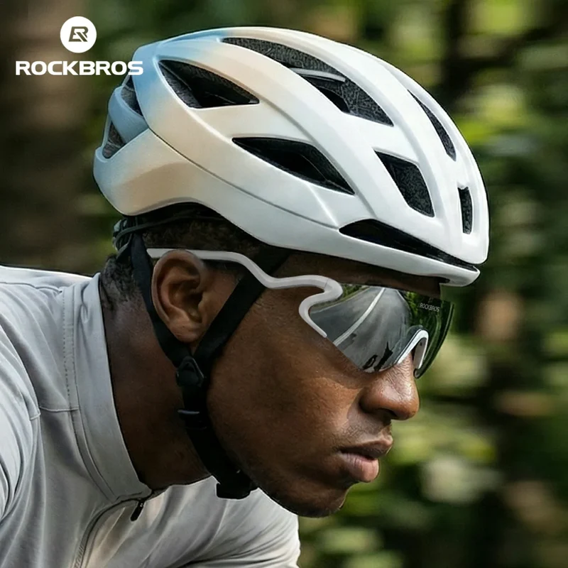 Photochrome Fahrradbrille mit UV400 Schutz