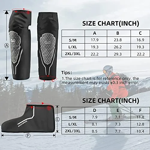 Wasserdichtes Fahrrad Beinlinge Set TT017