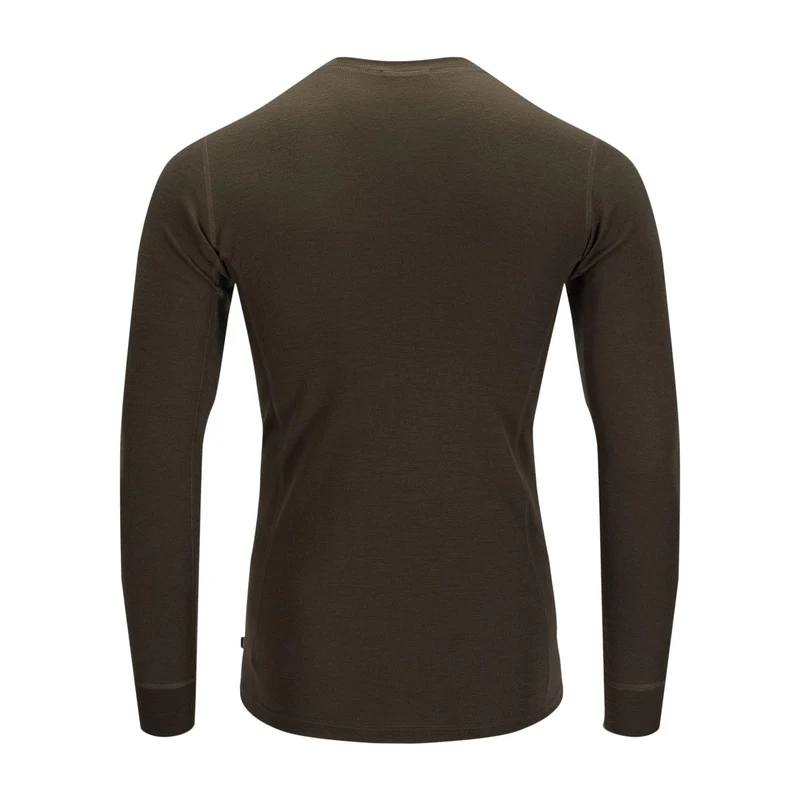 Aclima - Warmwool Crewneck M Oliv // Olivgrün