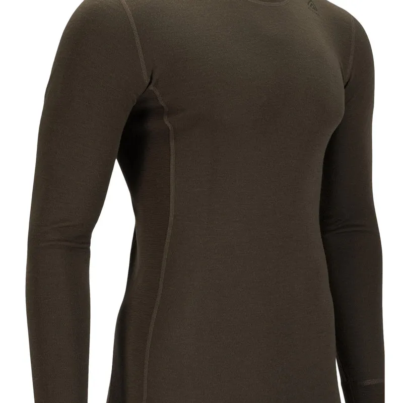 Aclima - Warmwool Crewneck M Oliv // Olivgrün