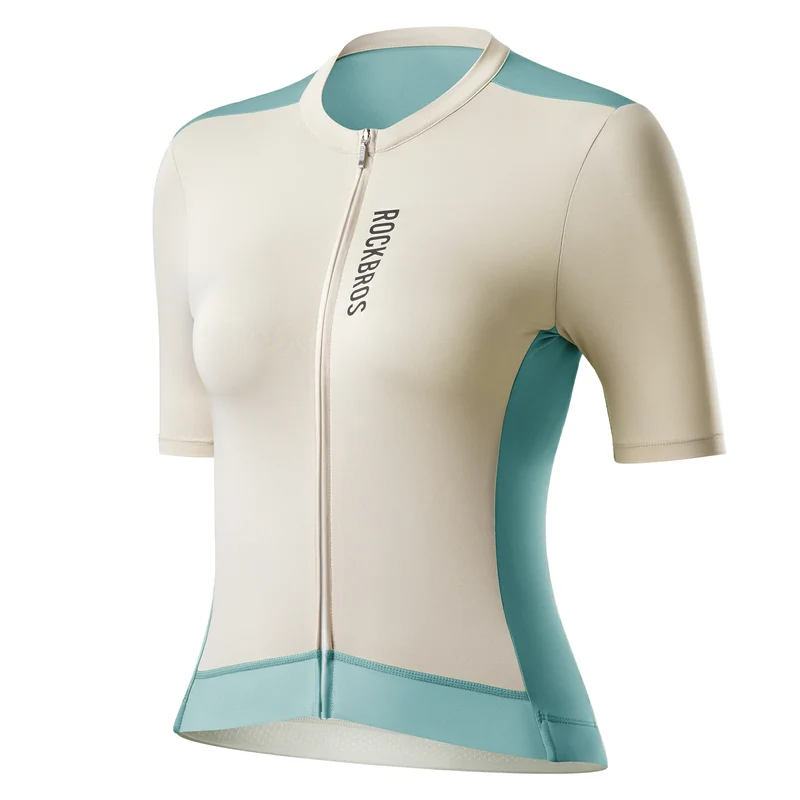 Fahrradtrikot Damen Sommer Kurzarm Atmungsaktiv Radtrikot