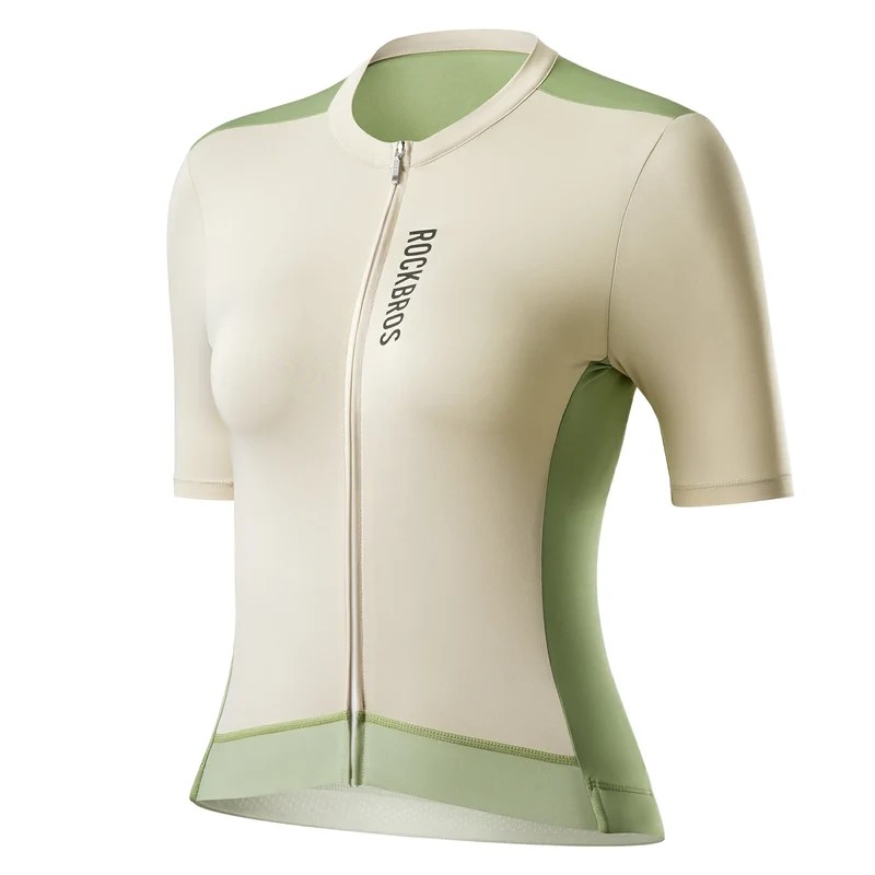 Fahrradtrikot Damen Sommer Kurzarm Atmungsaktiv Radtrikot