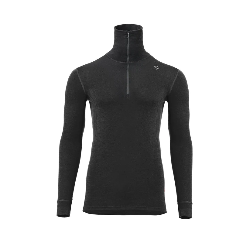 Aclima - Herrenpolo aus Warmwool // Schwarz