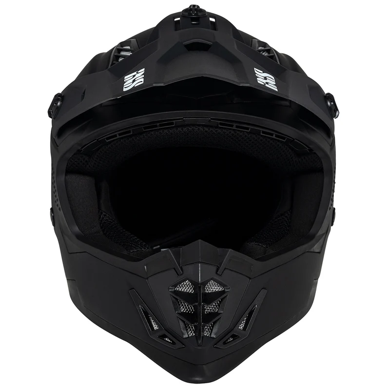 Motocross Helm iXS363 1.0 schwarz matt