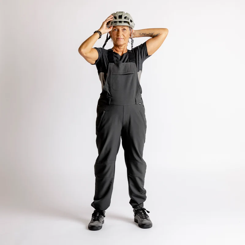 Women's Carve Latzhose anthrazit