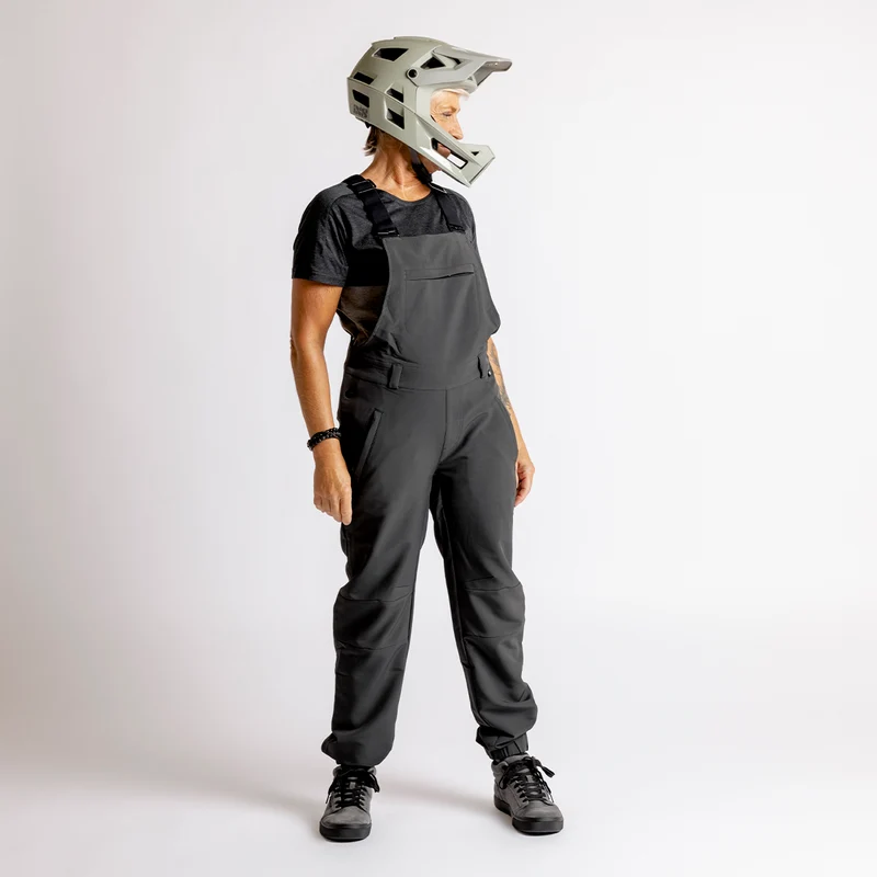 Women's Carve Latzhose anthrazit