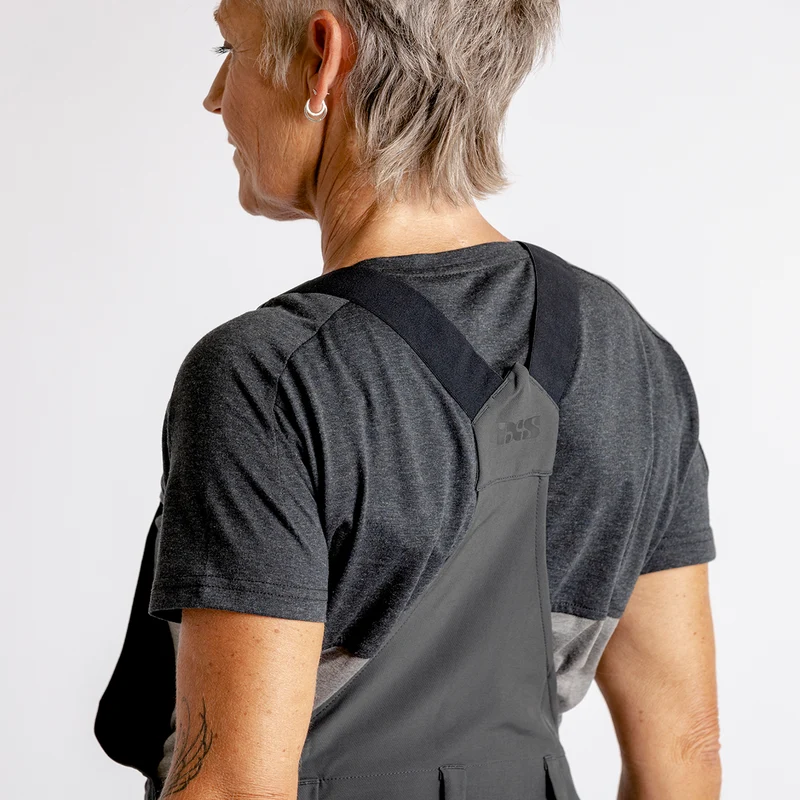 Women's Carve Latzhose anthrazit
