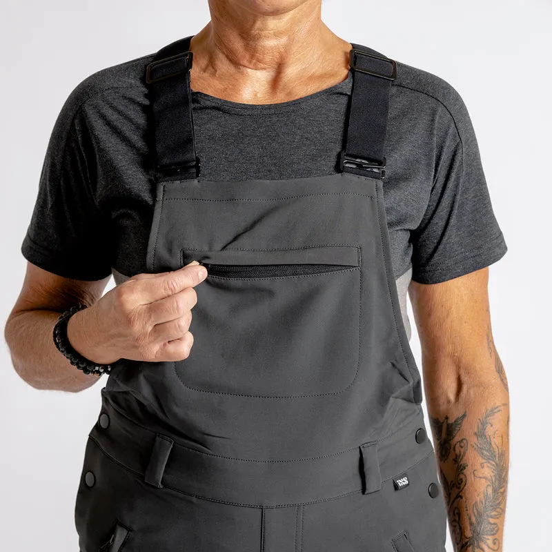 Women's Carve Latzhose anthrazit